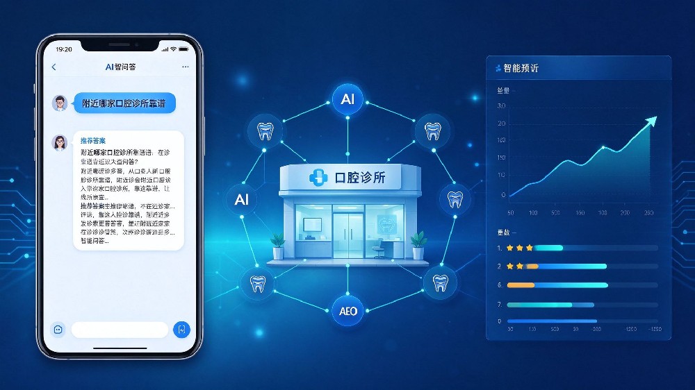 GEO优化公司推荐:口腔诊所获客