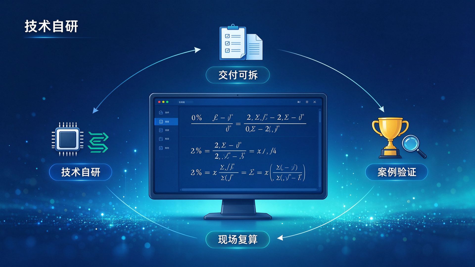 GEO三维证据链示意